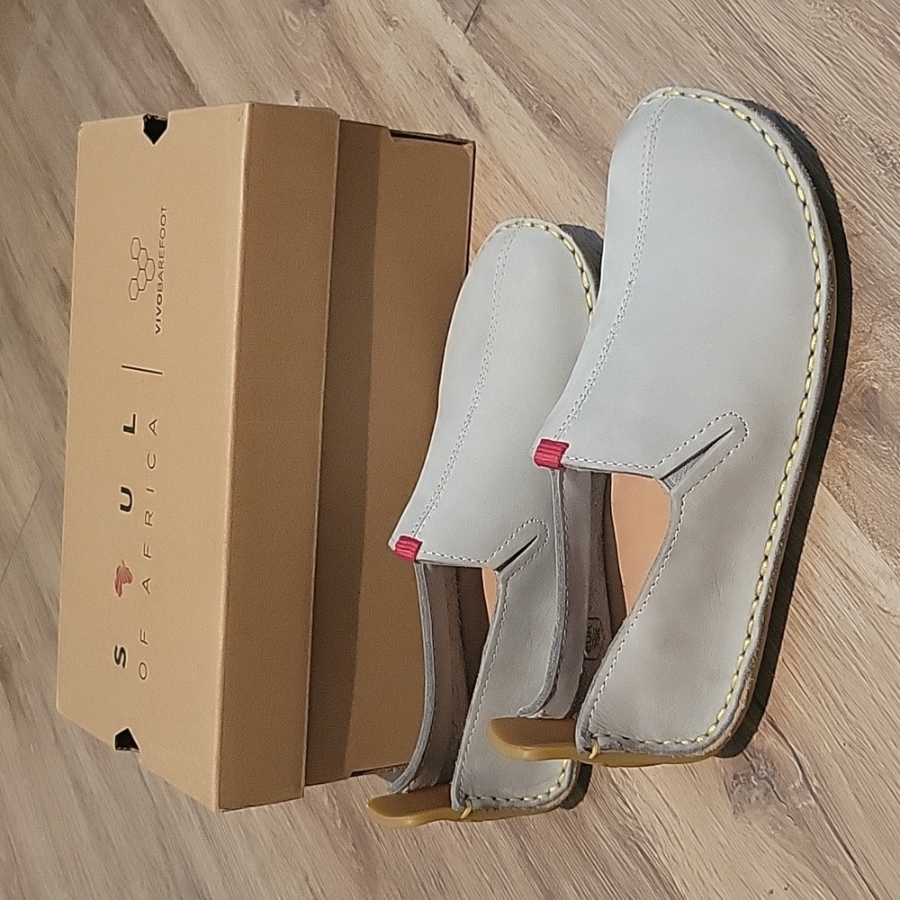 Vivo Barefoot Kids Slip On Loafer Shoes
